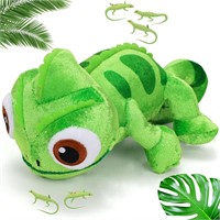 Green Lizard Plush Toy - 3.5 Inch Stuffed Animal