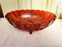 12" RED CENTERPIECE BOWL