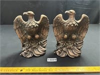Large Eagle Bookends-1966 Universal Statuary