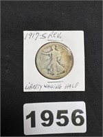 1917S Walking Liberty Half Dollar