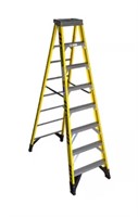 Werner 10 ft. Yellow Fiberglass Step Ladder