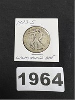 1923S Walking Liberty Half Dollar