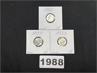 1953 Silver Roosevelt Dimes