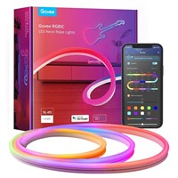 Govee RGBIC Neon Rope Light, 16.4ft LED Strip