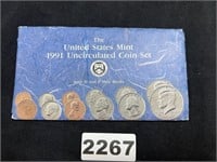 1991 US Mint Uncirculated Set