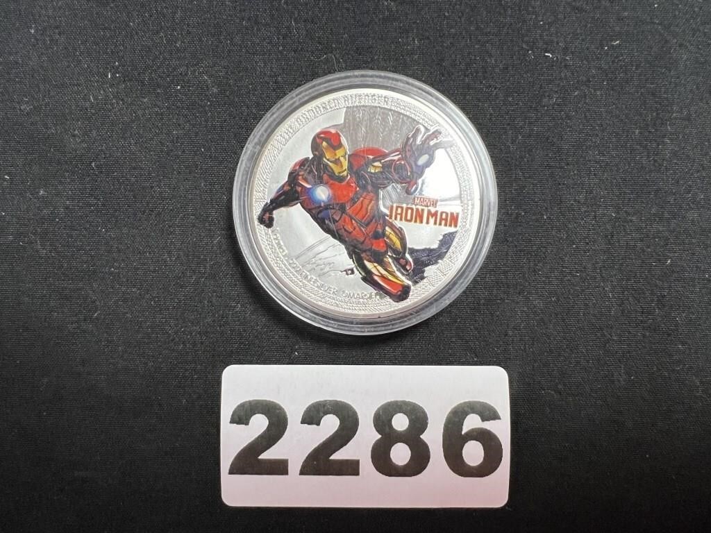 1oz .999 Silver Iron Man Collector's Coin