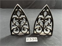 Cast Iron Book Ends