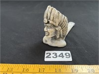 American Indian Figural Pipe