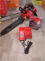 Milwaukee M18 14" top handle chainsaw kit