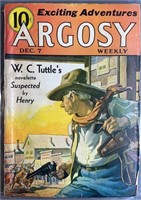 Argosy Vol.260 #4 1935 Pulp Magazine