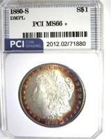 1880-S Morgan MS66+ DMPL LISTS $4600