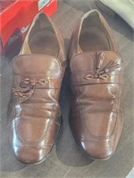 (Size 11) Brown Leather Shoes
