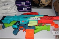 2- nerf guns with bullets