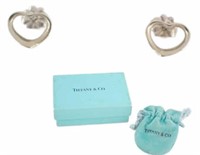 Tiffany&Co Elsa Peretti Open Heart Earrings