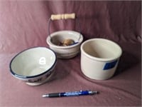 (3) Pieces of Marshall Pottery Inc.