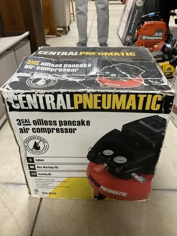 Used 3 Gallon Air Compressor PU ONLY
