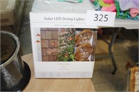 solar outdoor LED string lights
