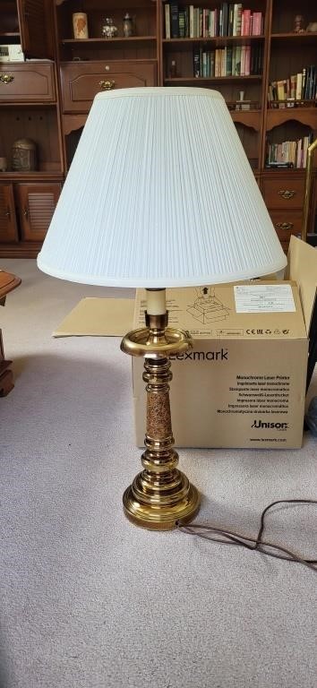 Lamp 34"h not tested
