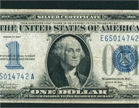 $1 1934 Silver Certificate ((FUNNYBACK))