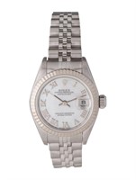 Rolex Datejust 18k White Gold Fluted Bezel 26mm