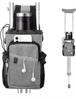 ($25) Crutch Bag Pouch, Water-Resistant