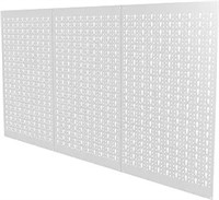 Torack 3pcs Metal Pegboard Panels For Wall Garage