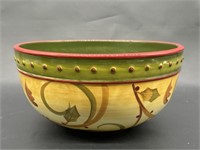 Hand Painted Demdaco Serving Bowl