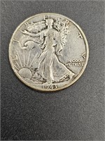 1943 walking liberty half dollar