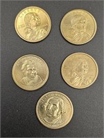 5 - Various Dollar Coins