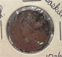 1820 Liberty Head Large Cent