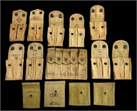 (13) WWI and WWII US Army .45 pouches and