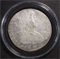 1809 8 REALES, CHOP MARKED