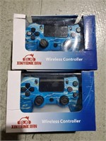 LOT OF 2 - Wireless Controller Dualshock. For Play