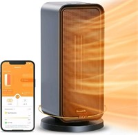 Govee, 15" Smart Electric Heater with Thermostat,