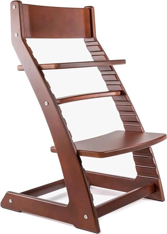 FORNEL Wooden High Chair for Babies and Toddlers -