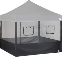 E-Z UP Food Booth Kit  10'x10'  Black
