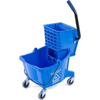 Carlisle Mop Bucket with Wringer  Blue