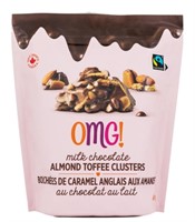 Omg! Almond Toffee Clusters 
680g ^