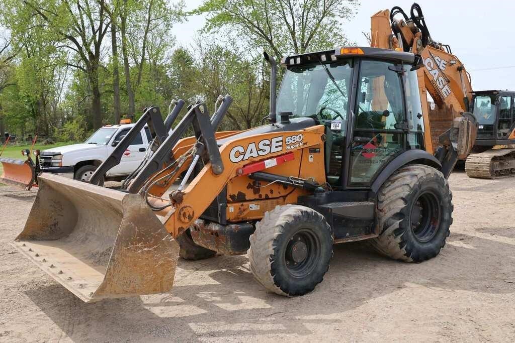 CASE 580 SUPER N WT 4WD BACKHOE