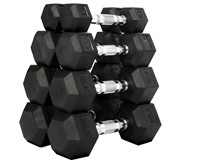 Signature Fitness Rubber Coated Hex