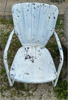 Metal Chair  ( NO SHIPPING)