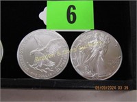 GROUP OF 2 BRILLIANT UNCIRCULATED 2024 AMERICAN