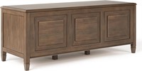 SOLID WOOD 51inch Wide Storage Bench Trunk