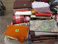 GROUP OF MISC SEWING FABRIC