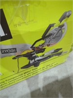 Ryobi 10 amp 7-1/4" sliding compound miter saw