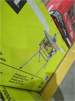 Ryobi 15 amp 10" table saw with folding stand