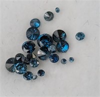 0.5ct TREATED BLUE DIAMONDS