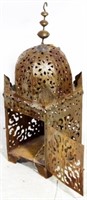 Moroccan Rusty Lantern 33.5"