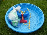 Child's Pool / Little Tikes Swing / Toys