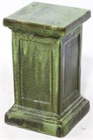 Pottery Pedestal Stand 19.5x11x11